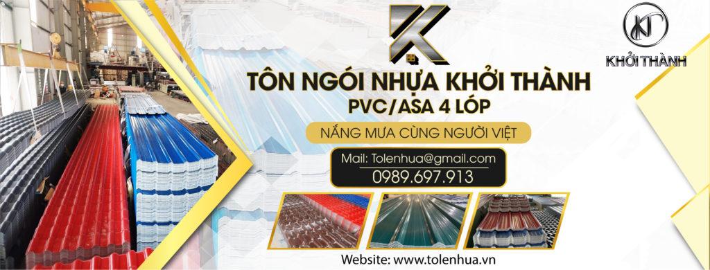 Top 10 sản phẩm tốt nhất của Tôn Nhựa Khởi Thành